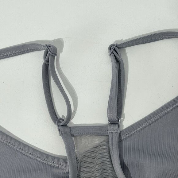 PINK Sports Bra Womens XL Gray Ultimate Lightly Lined Wireless Pullover Love - Picture 4 of 9